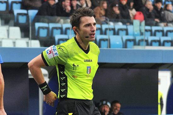 Referee Alessandro Prontera Editorial Stock Photo Stock Image