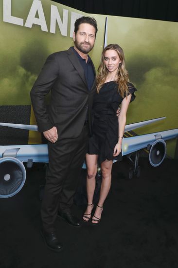 Gerard Butler Kate Rachesky Editorial Stock Photo Stock Image