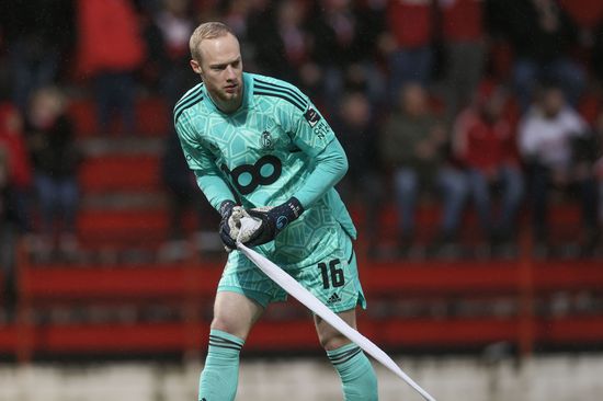 Standards Goalkeeper Arnaud Bodart Pictured During Editorial Stock