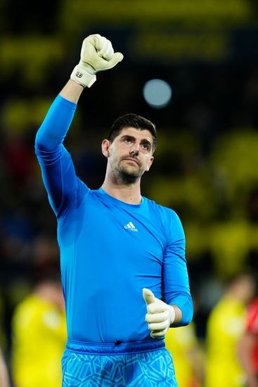 Thibaut Courtois Goalkeeper Real Madrid Belgium Foto De Stock De