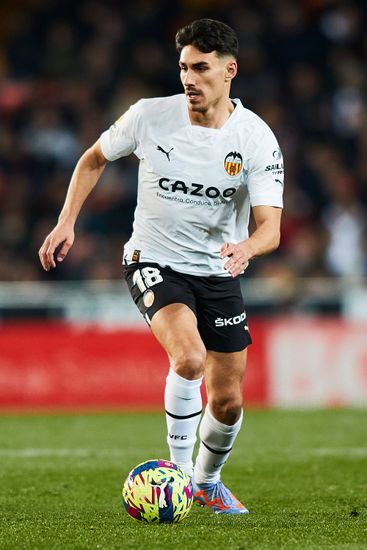 Andre Almeida Valencia Cf Runs Editorial Stock Photo Stock Image