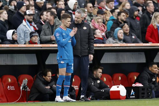 Rotterdam Lr Thorgan Hazard Psv Eindhoven Editorial Stock Photo Stock