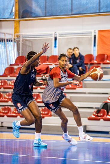 Valeriane Vukosavljevic France Controls Ball During Editorial Stock