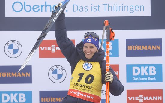 Winner Julia Simon France Celebrates During Editorial Stock Photo