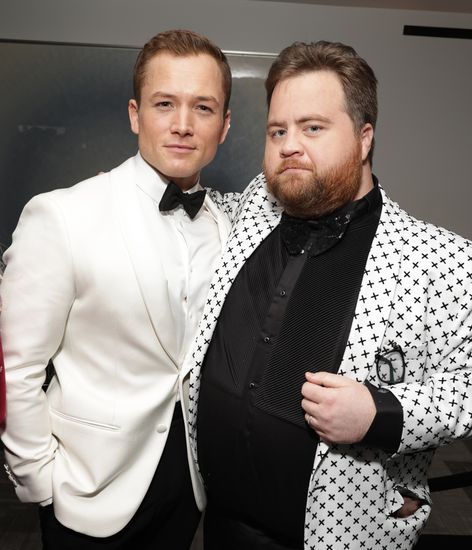 Taron Egerton Paul Walter Hauser Editorial Stock Photo Stock Image