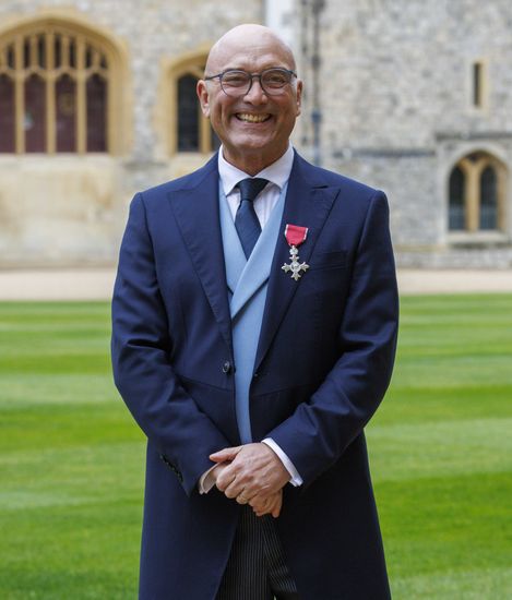 Gregg Wallace Wearing His Mbe Medal Editorial Stock Photo Stock Image