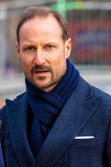 Crown Prince Haakon Norway During Visit Editorial Stock Photo Stock