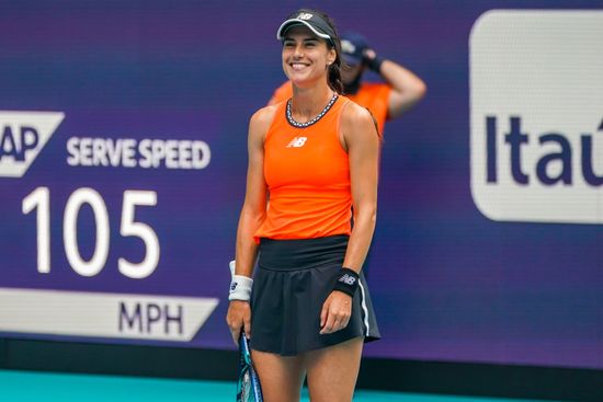 Sorana Cirstea Romania Celebrates Victory After Editorial Stock Photo