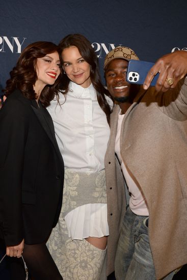 Katie Holmes Julia Mayorga Derek Luke Editorial Stock Photo Stock