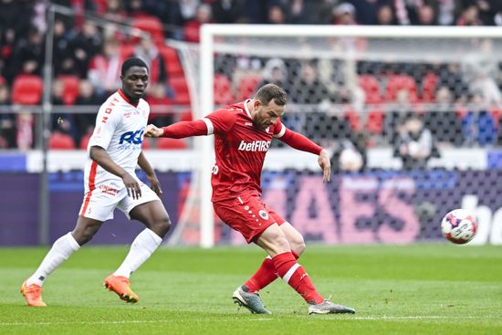 Antwerps Vincent Janssen Pictured Action During Editorial Stock Photo