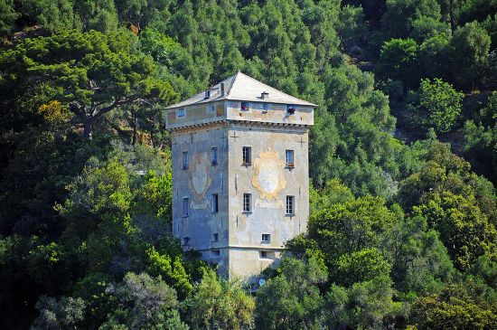 Abbey San Fruttuoso Di Capodimonte Camogli Editorial Stock Photo