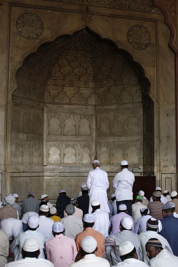 Friday Prayer Jamma Masjid Delhi Great Editorial Stock Photo Stock