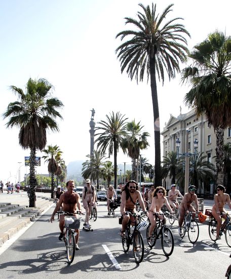 World Naked Bike Ride Redaktionelles Stockfoto Stockbild Shutterstock