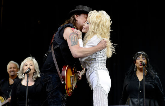 Dolly Parton Duets Richie Sambora Editorial Stock Photo Stock Image