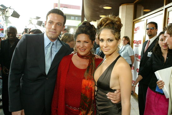 Ben Affleck Lainie Kazan Jennifer Lopez Editorial Stock Photo Stock