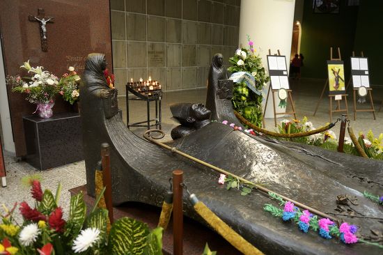 Tomb Beatified Bishop Oscar Romero Crypt Editorial Stock Photo Stock