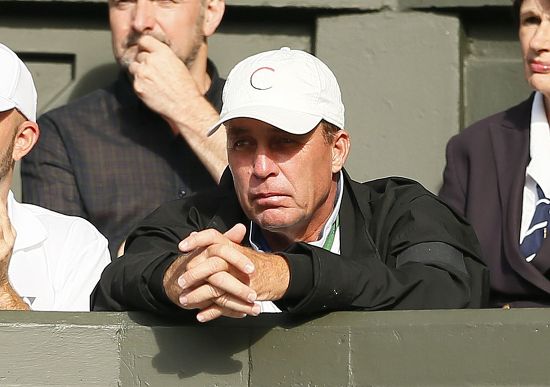 Andy Murrays Coach Ivan Lendl Looks Editorial Stock Photo Stock Image