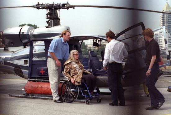 Lady Dale Kanga Tryon Battersea Heliport Editorial Stock Photo Stock