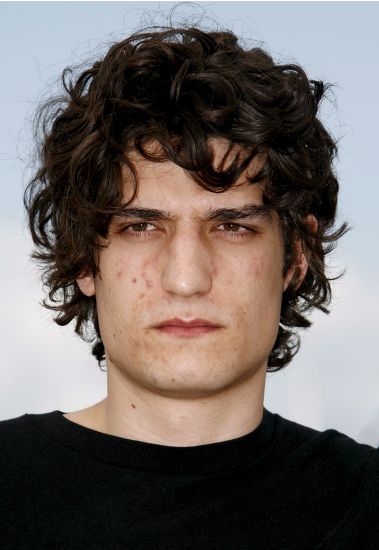 French Louis Garrel Poses Photographers During Editorial Stock Photo