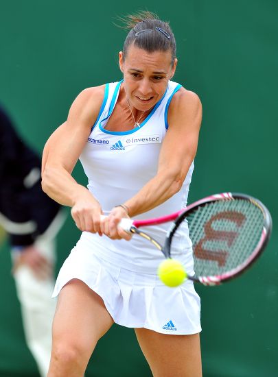 Flavia Pennetta Italy Returns Marion Bartoli Editorial Stock Photo