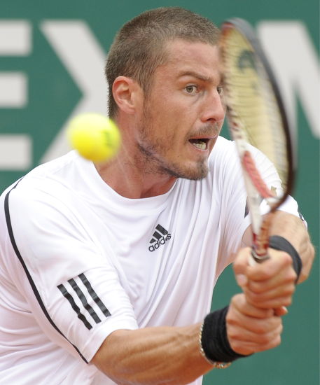 Marat Safin Russia Returns Ball Nicolas Editorial Stock Photo Stock