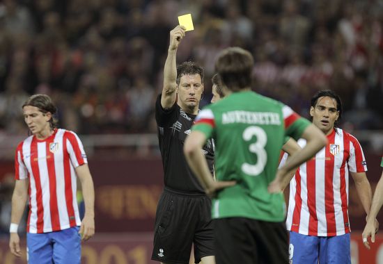 German Referee Wolfgang Stark C Shows Editorial Stock Photo Stock