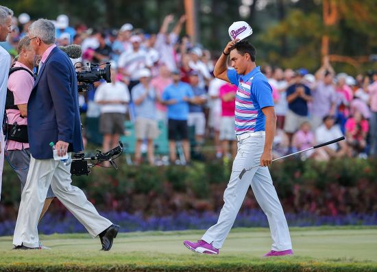 Rickie Fowler Us Reacts After Winning Editorial Stock Photo Stock