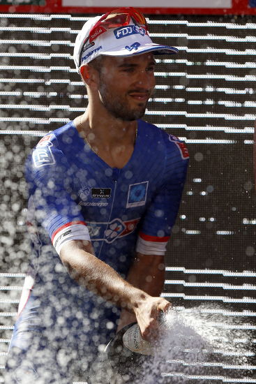 French Rider Nacer Bouhanni Fdj Team Editorial Stock Photo Stock