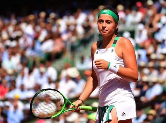 Jelena Ostapenko Latvia Reacts She Plays Editorial Stock Photo Stock