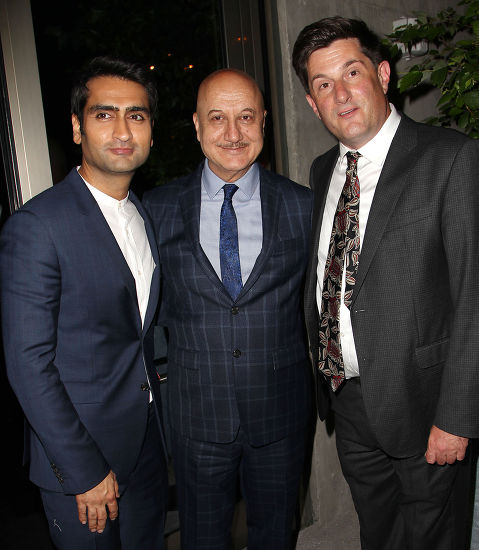 Kumail Nanjiani Anupam Kher Michael Showalter Editorial Stock Photo