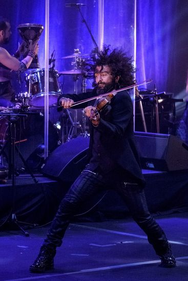 Lebanese Violinist Ara Malikian Performs On Editorial Stock Photo