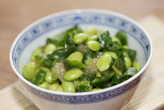 Edamame Pak Choi Salad Editorial Stock Photo Stock Image Shutterstock