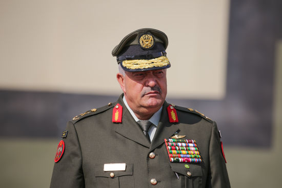 Lieutenant General Mahmoud Freihat Chairman Joint Editorial Stock Photo