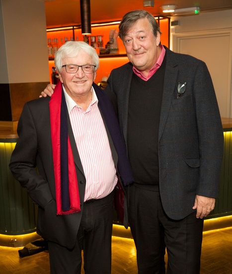 Leslie Bricusse Stephen Fry Editorial Stock Photo Stock Image