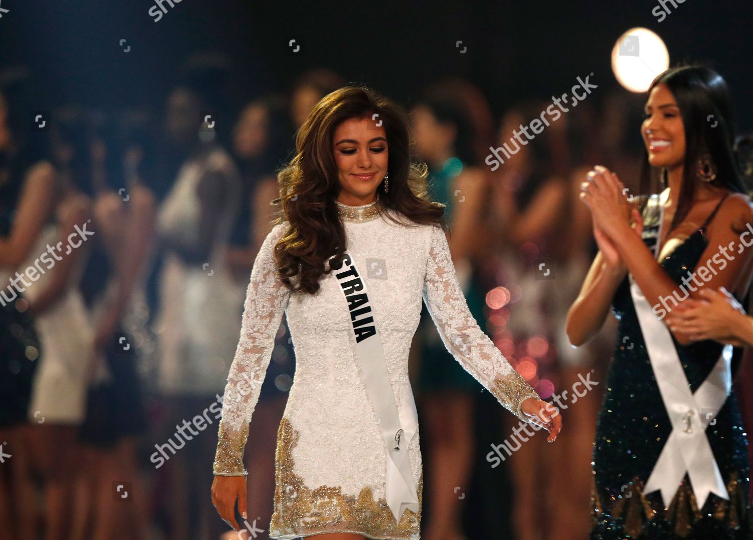 Miss Australia Francesca Hung Competes During Editorial Stock Photo