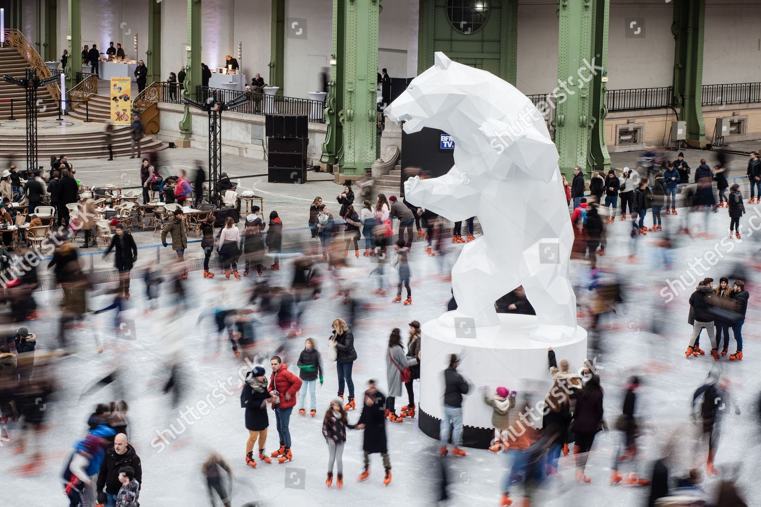 Le Grand Palais Des Glaces Ice Editorial Stock Photo Stock Image