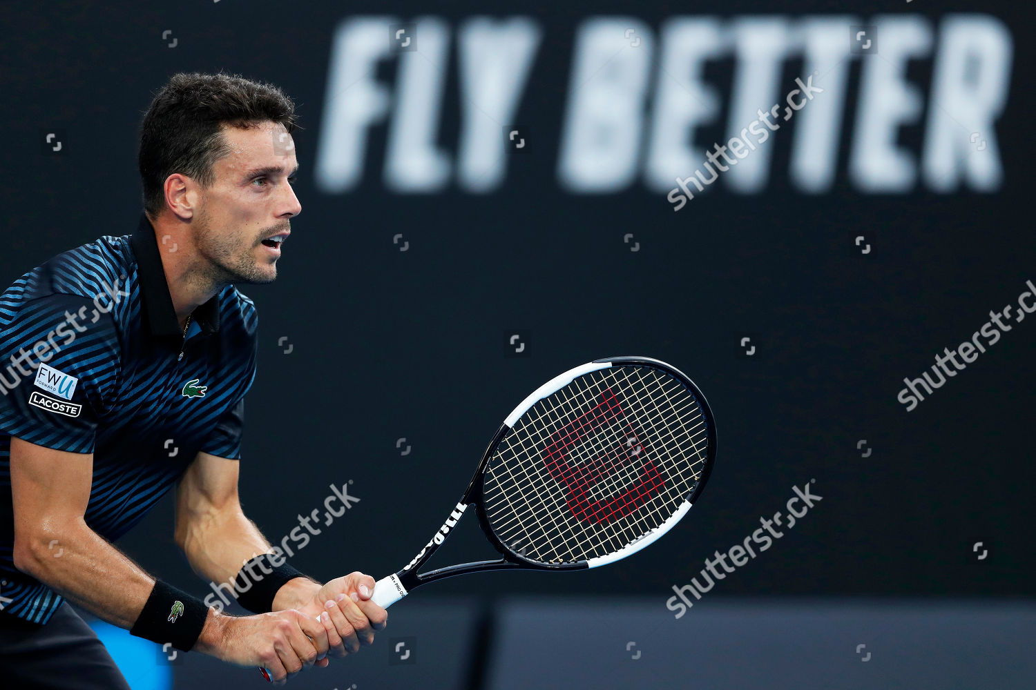 Roberto Bautista Agut Spain Action During Editorial Stock Photo Stock