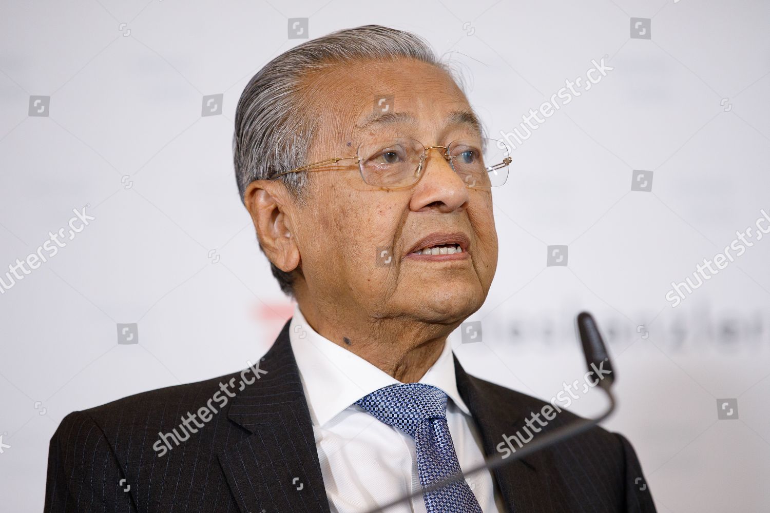 Malaysias Prime Minister Mahathir Bin Mohamad Editorial Stock Photo