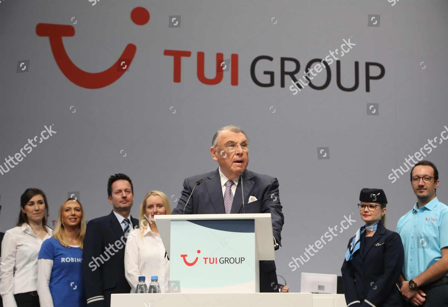 Chairman Tui Supervisory Board Klaus Mangold Editorial Stock Photo