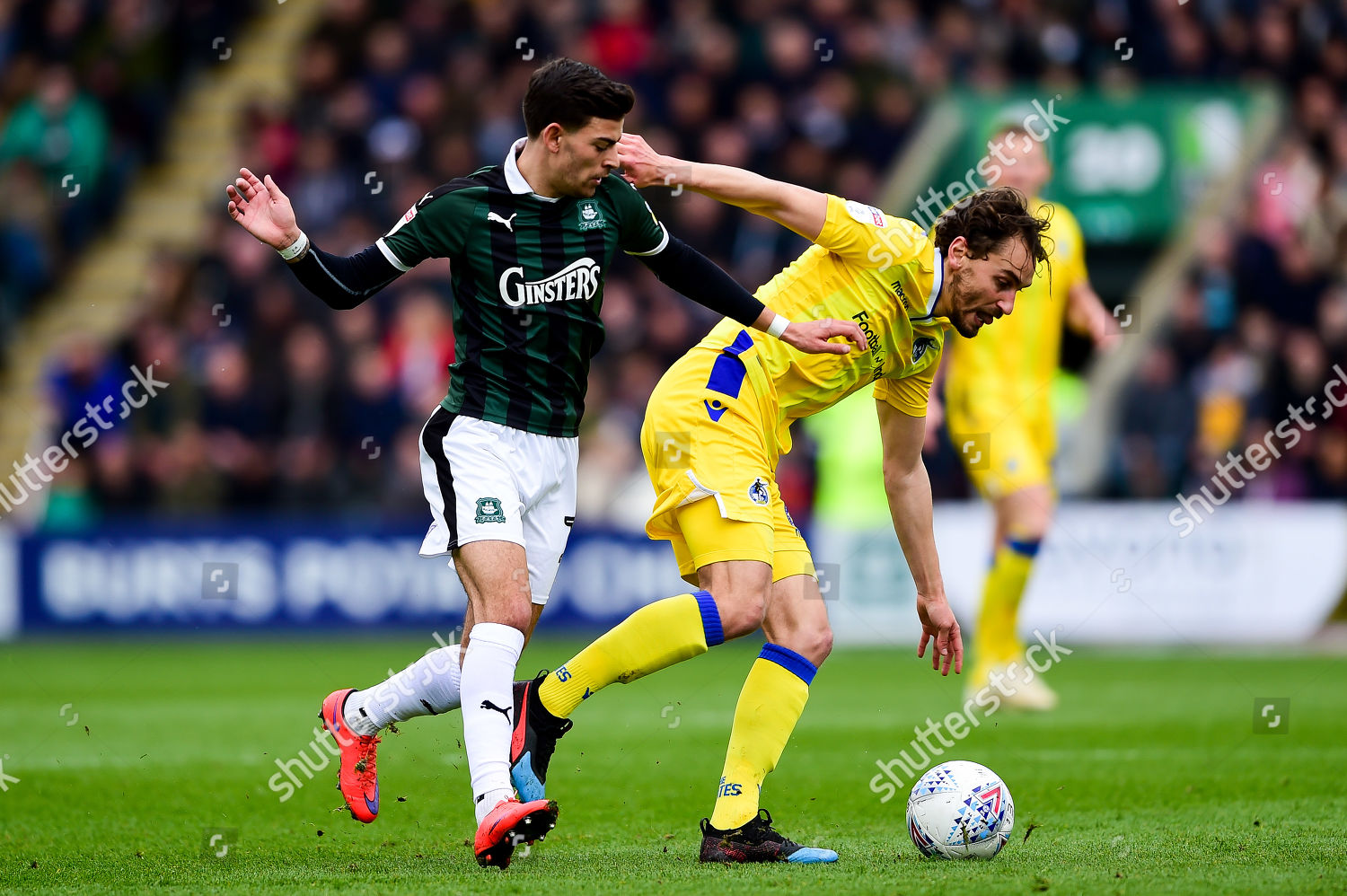 Edward Upson Bristol Rovers Challenged By Editorial Stock Photo Stock