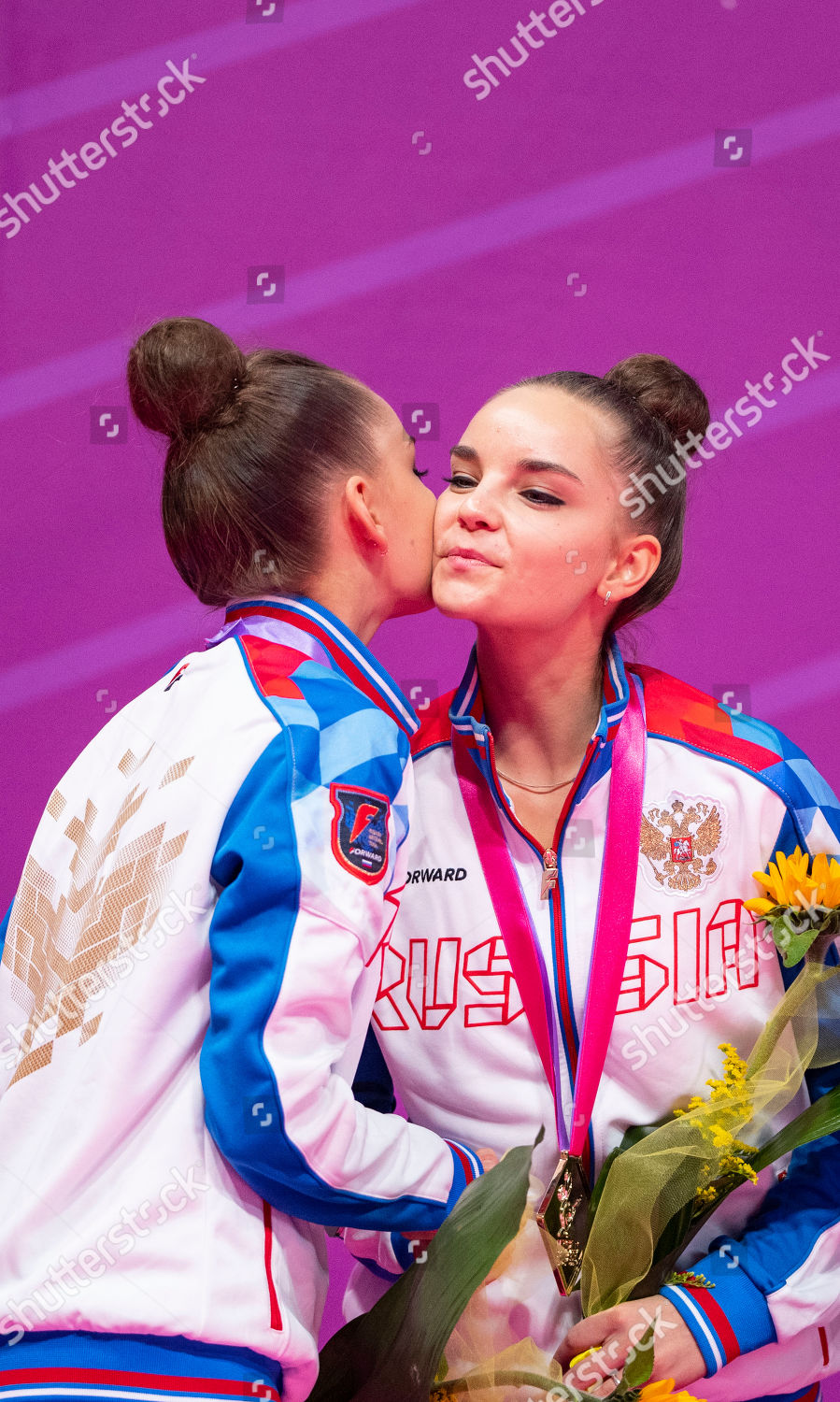 Lr Arina Averina Dina Averina Russia Editorial Stock Photo Stock