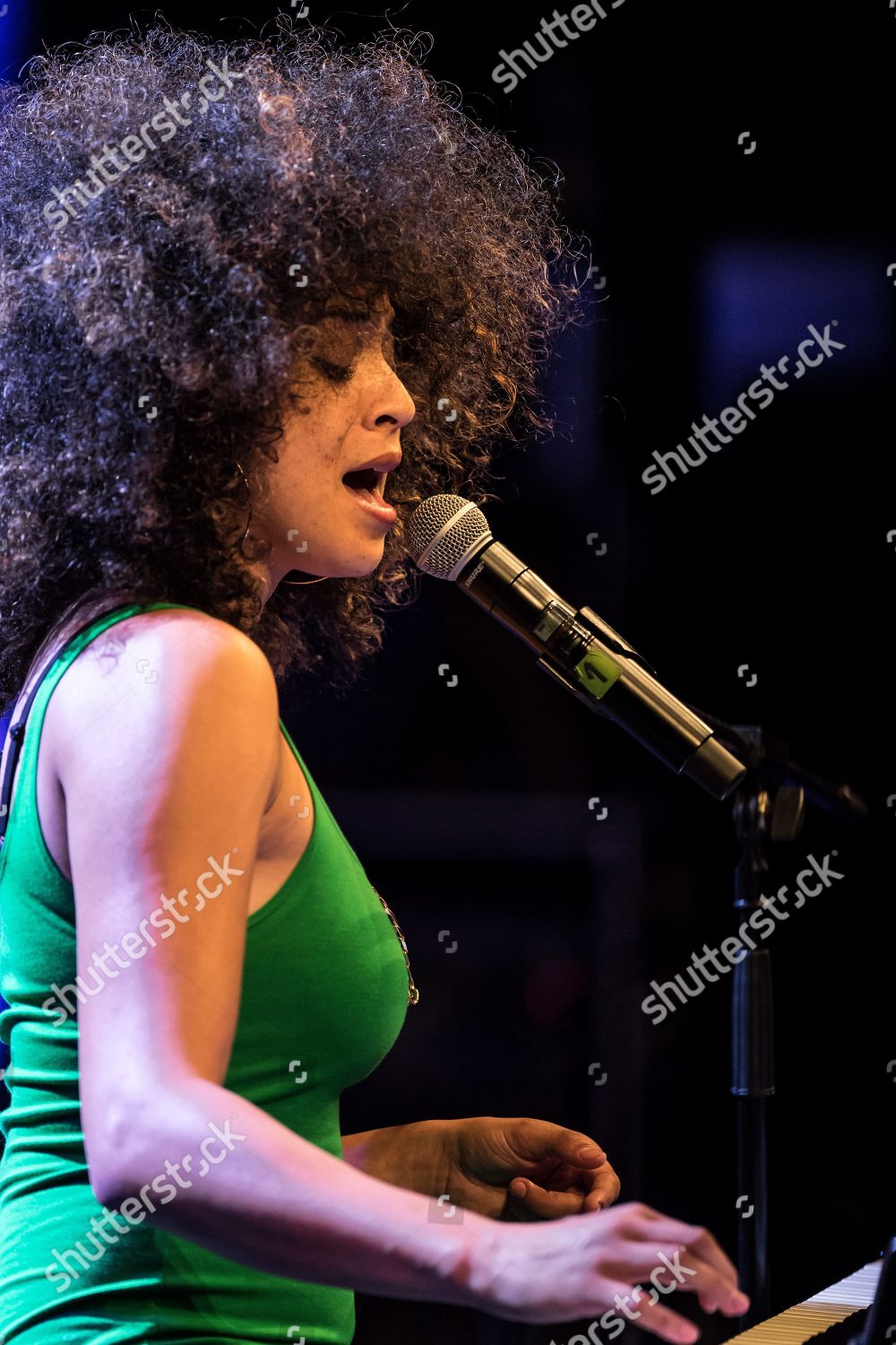 American Singer Pianist Kandace Springs Performs Editorial Stock Photo