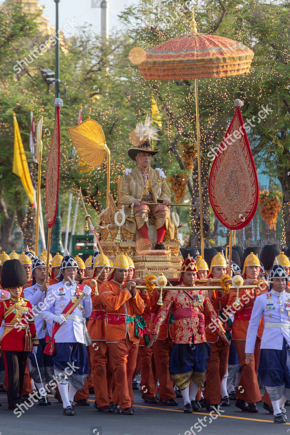 King Maha Vajiralongkorn Rama X On Editorial Stock Photo Stock Image