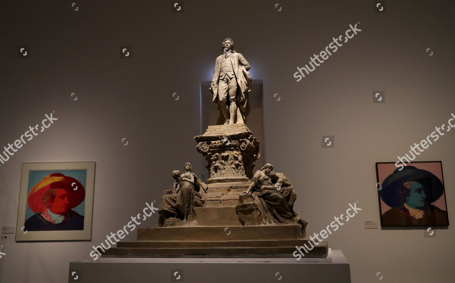 View Two Goethe Portraits By Us Editorial Stock Photo Stock Image