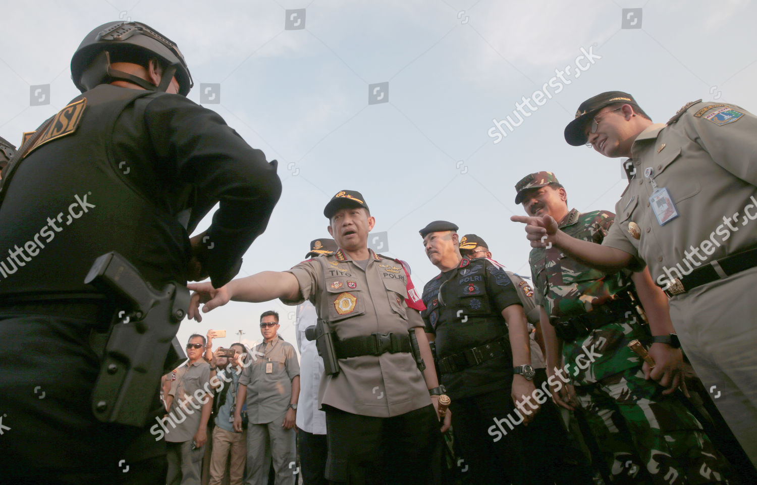 Indonesian National Police Chief General Tito Editorial Stock Photo