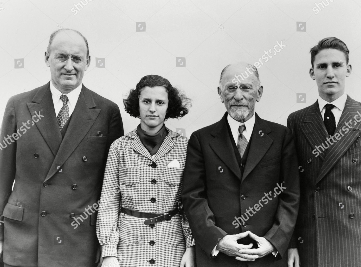 Secretary Treasury Henry Morgenthau Jr His Editorial Stock Photo