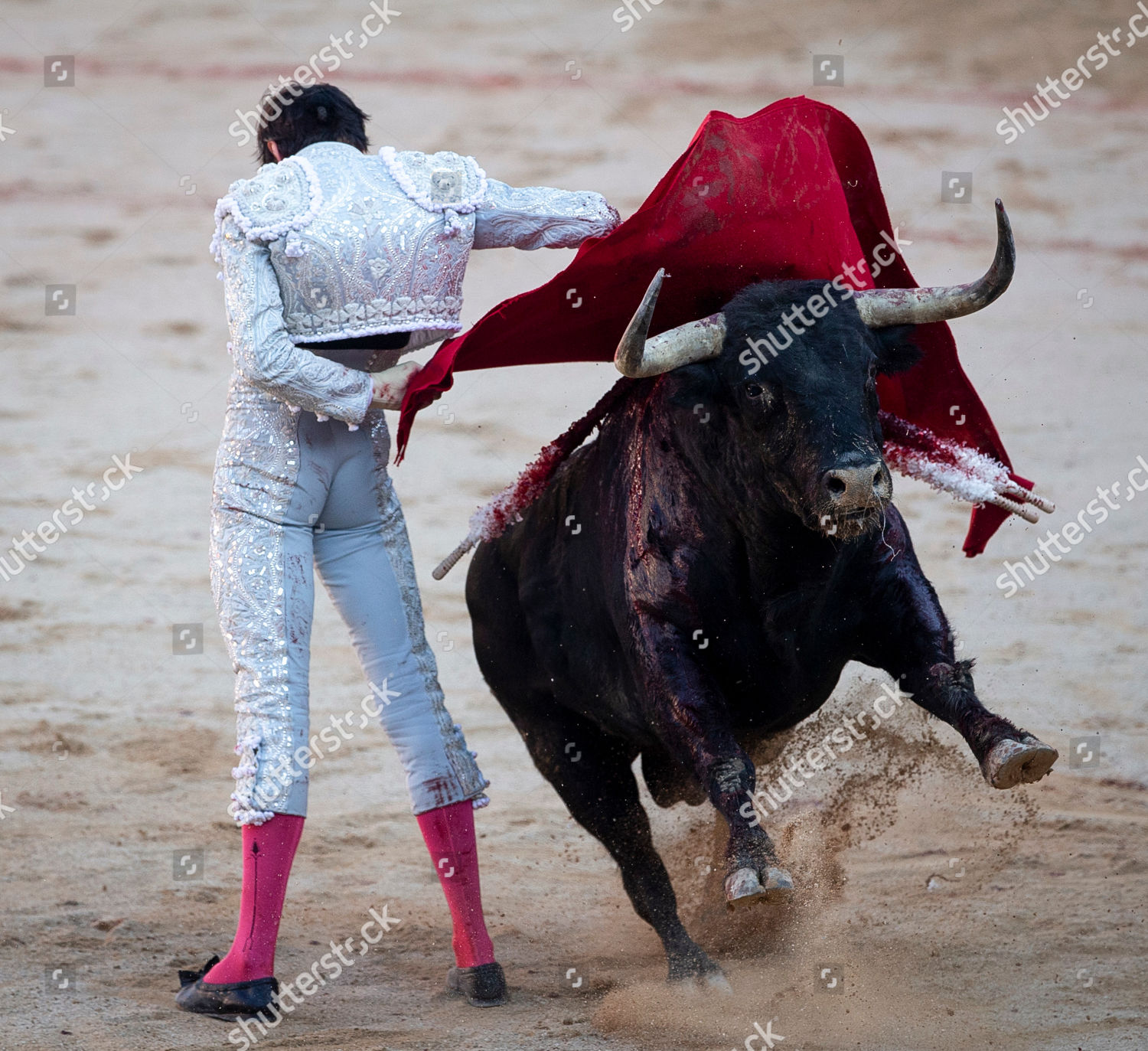 Peruvian Bullfighter Andres Roca Rey During Editorial Stock Photo