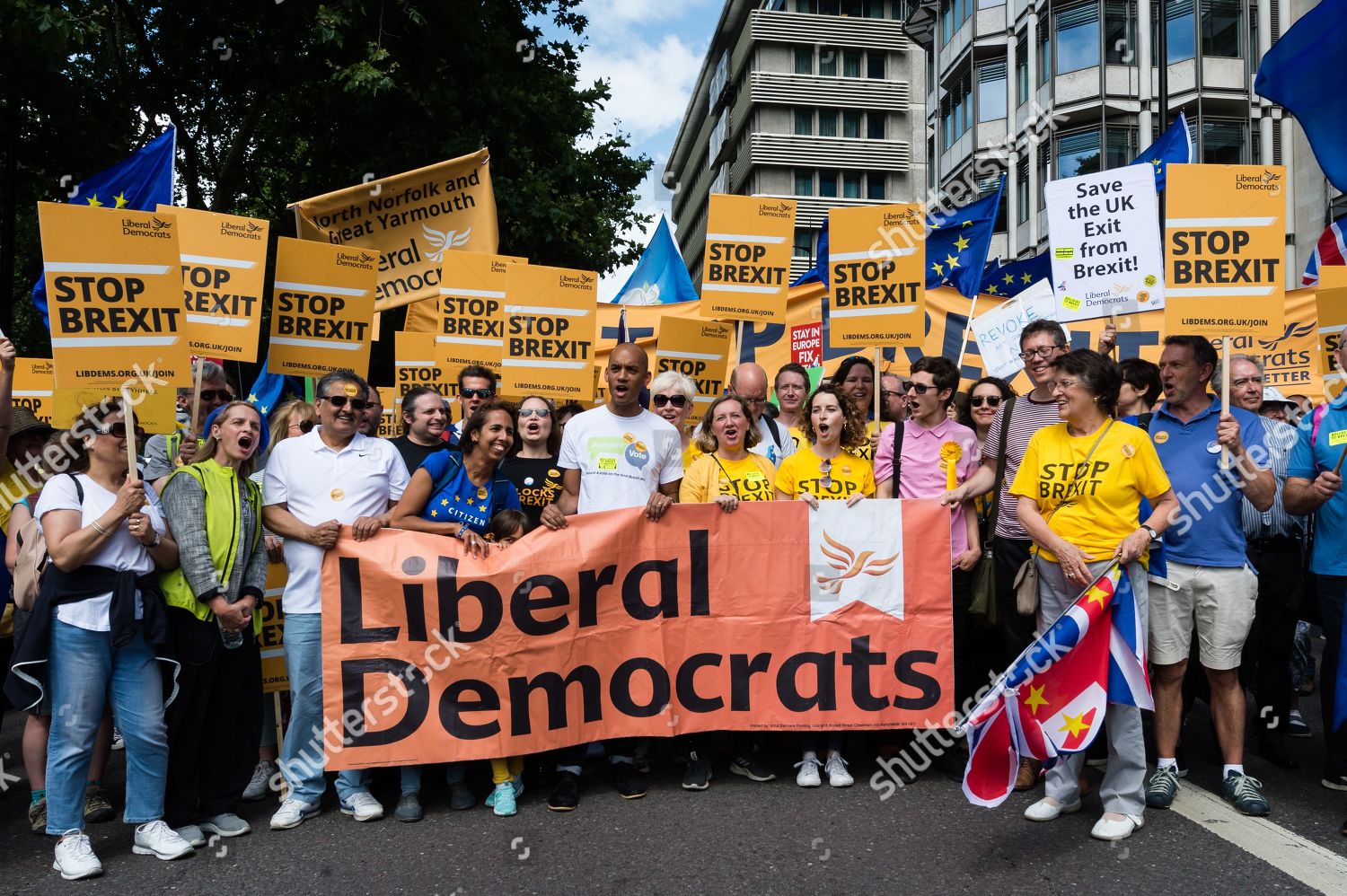 Liberal Democrats Chuka Umunna Mp Joined Editorial Stock Photo Stock