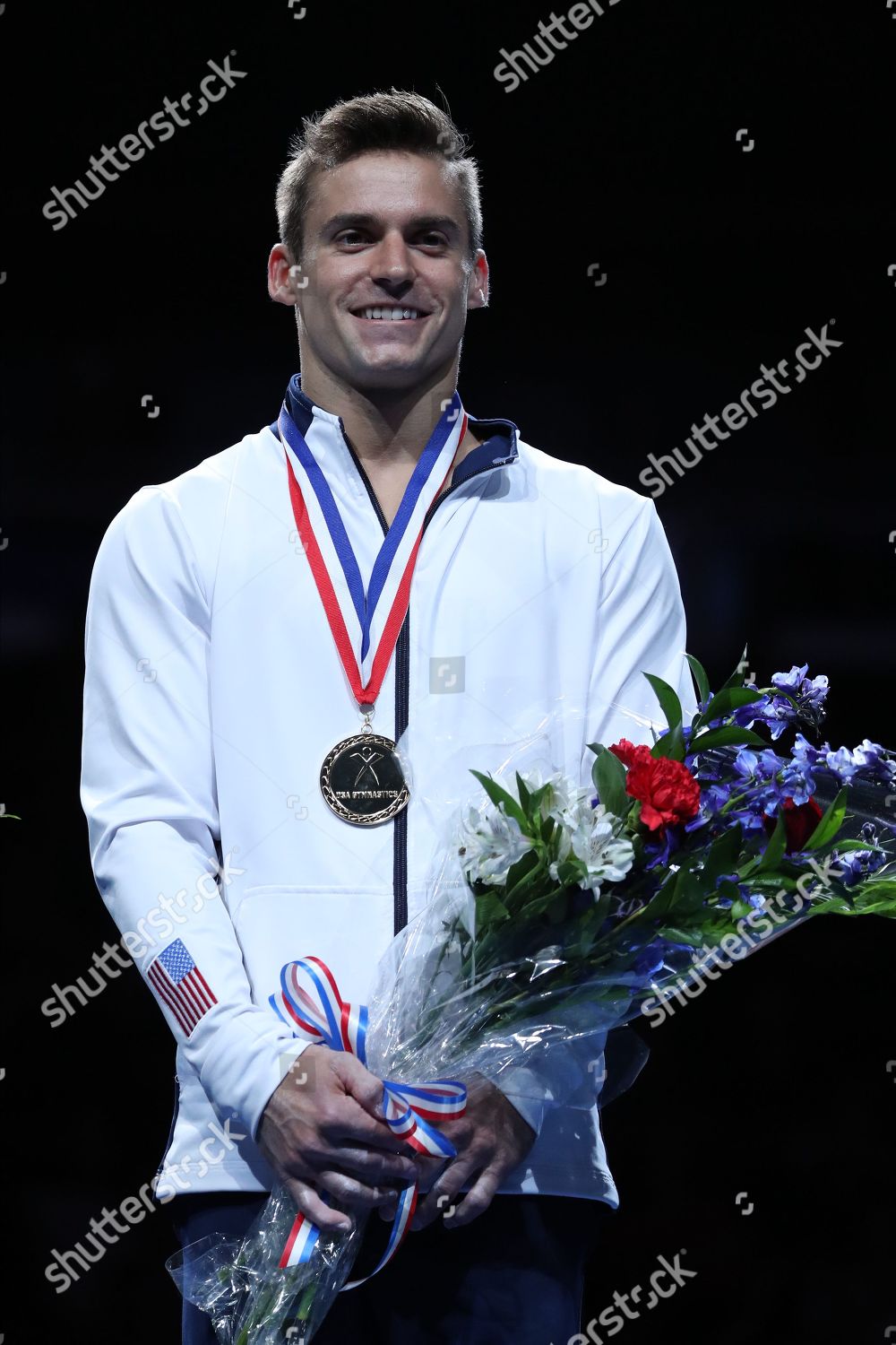 Gymnast Sam Mikulak Won His Sixth Editorial Stock Photo Stock Image