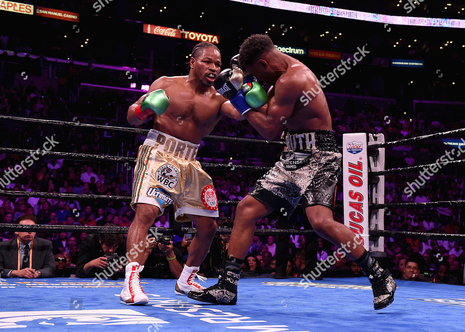 Errol Spence Jr Shawn Porter Editorial Stock Photo Stock Image